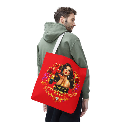 Good Women Win Tote Bag — Brunette
