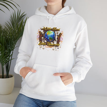 Earth Mama Hoodie - 'Let Little More Love Universe' Eco Vibe Graphic Hoodie