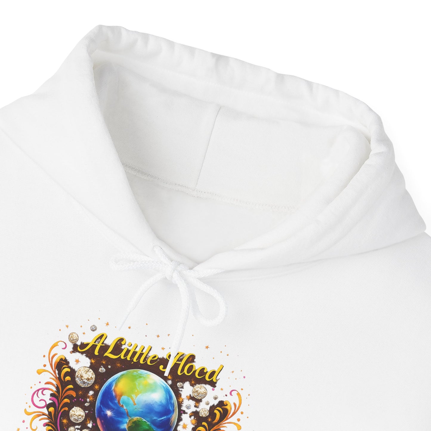 Earth Mama Hoodie - 'Let Little More Love Universe' Eco Vibe Graphic Hoodie