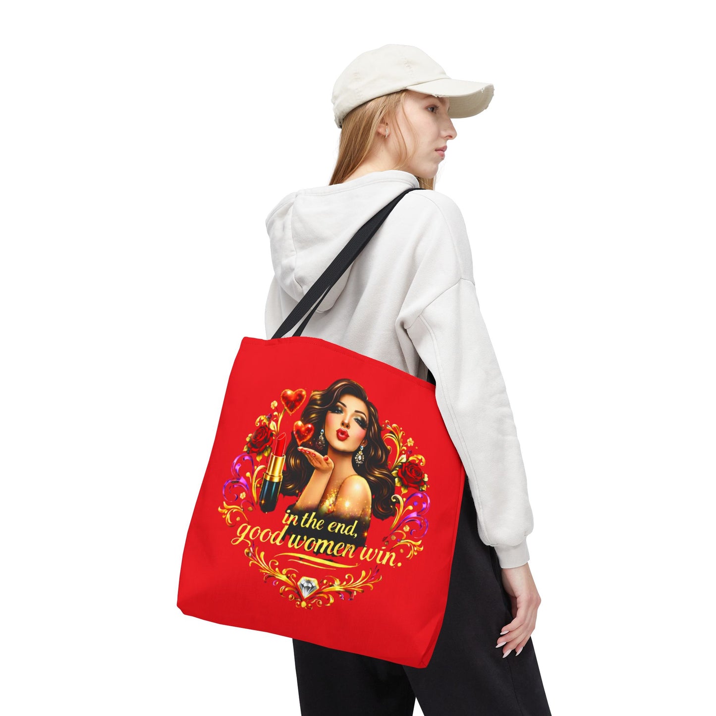 Good Women Win Tote Bag — Brunette