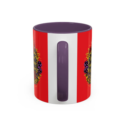 Coffee Mug — "May All Women Have the Confidence of a Mediocre Man" Red Accent