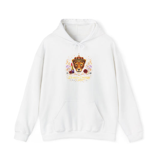 Regal Lion Crown Hoodie – Royal Animal King Sweatshirt