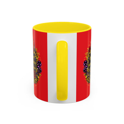 Coffee Mug — "May All Women Have the Confidence of a Mediocre Man" Red Accent