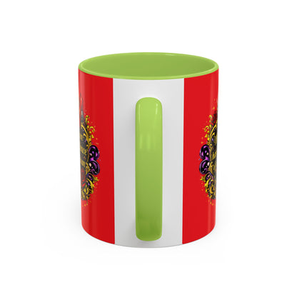 Coffee Mug — "May All Women Have the Confidence of a Mediocre Man" Red Accent