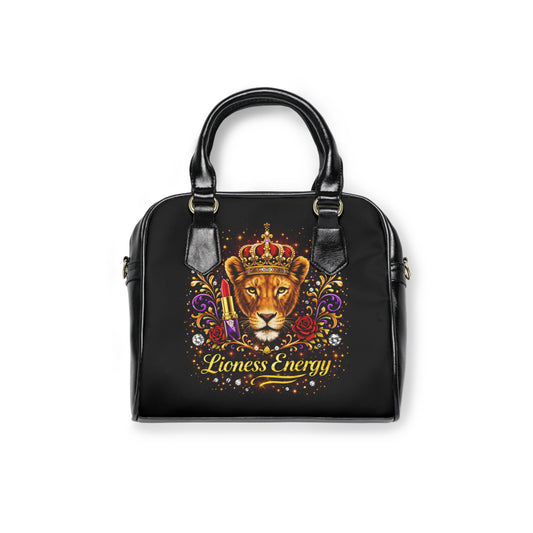 Lioness Energy Shoulder Handbag