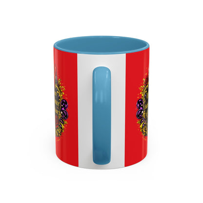 Coffee Mug — "May All Women Have the Confidence of a Mediocre Man" Red Accent