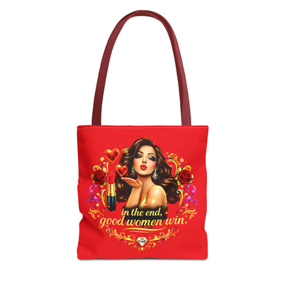 Good Women Win Tote Bag — Brunette