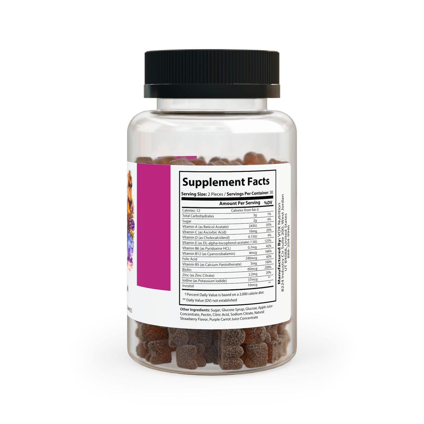 Multivitamin Gummies for Adults (60 Gummies)