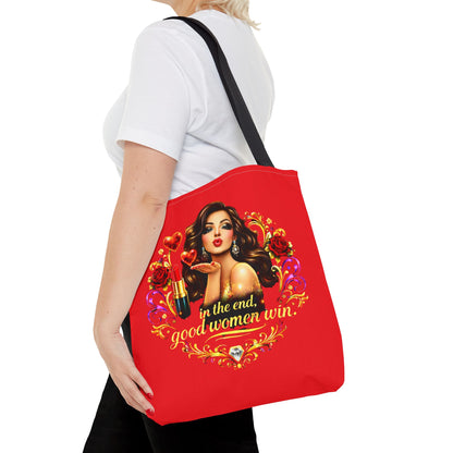 Good Women Win Tote Bag — Brunette