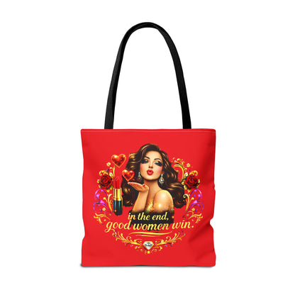 Good Women Win Tote Bag — Brunette