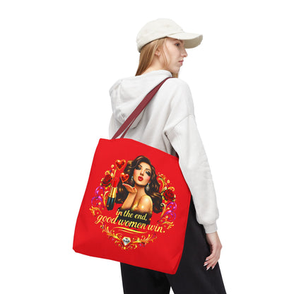 Good Women Win Tote Bag — Brunette
