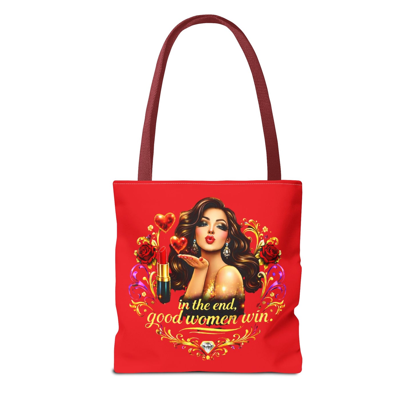 Good Women Win Tote Bag — Brunette