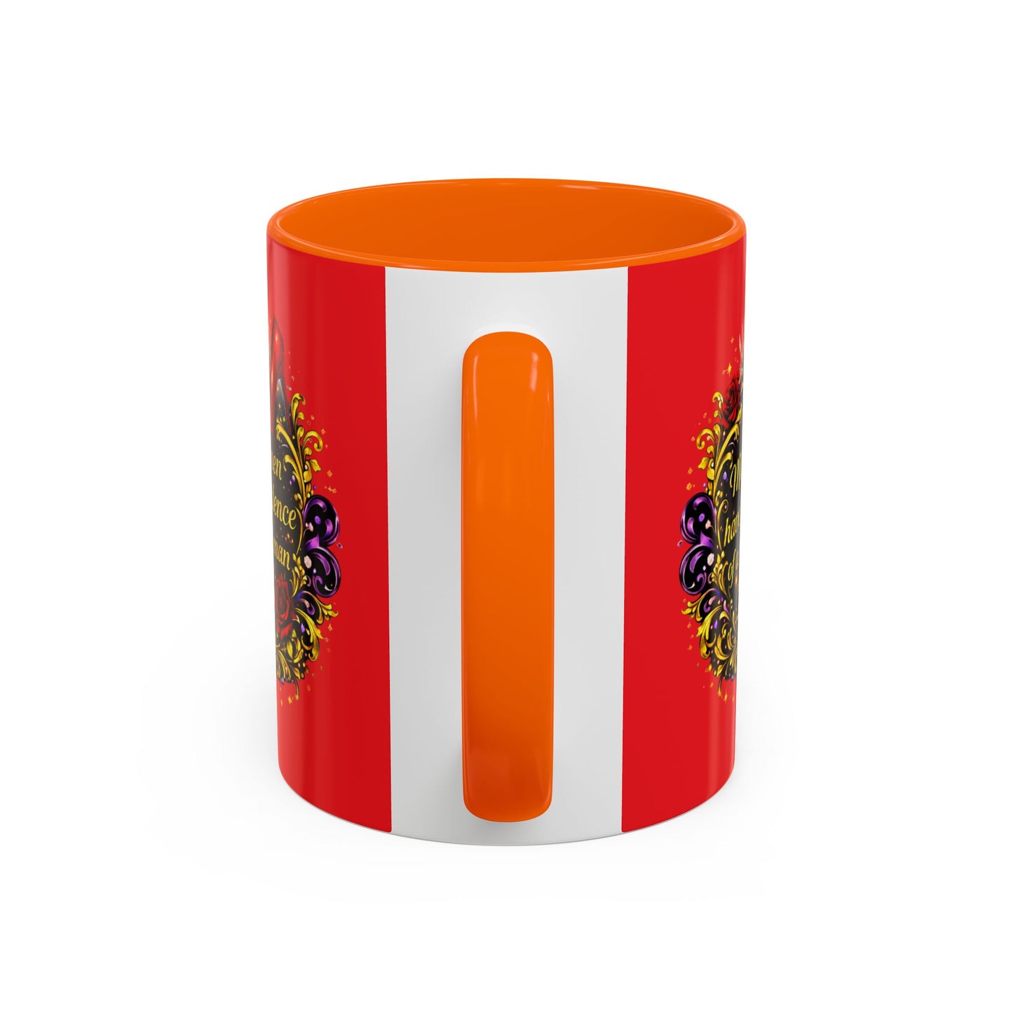 Coffee Mug — "May All Women Have the Confidence of a Mediocre Man" Red Accent
