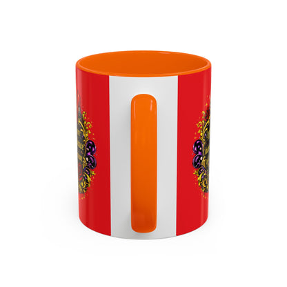 Coffee Mug — "May All Women Have the Confidence of a Mediocre Man" Red Accent