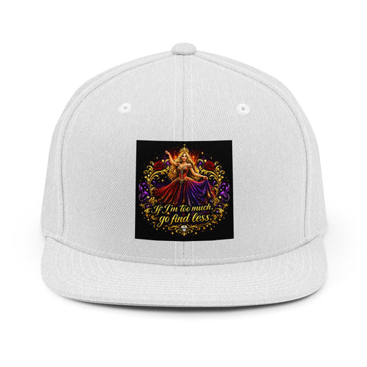 Too Much, Find Less Blonde Hat