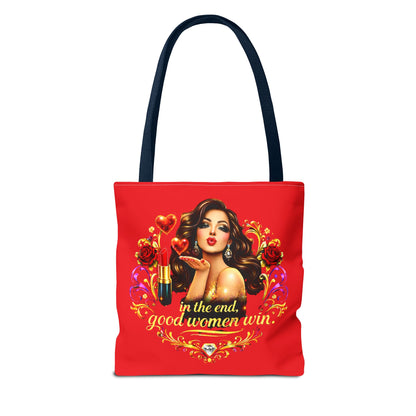 Good Women Win Tote Bag — Brunette