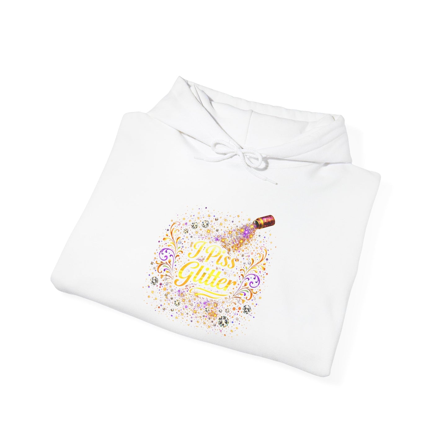Hoodie — Wine & Flowers "Wine O'Clock" Floral Graphic