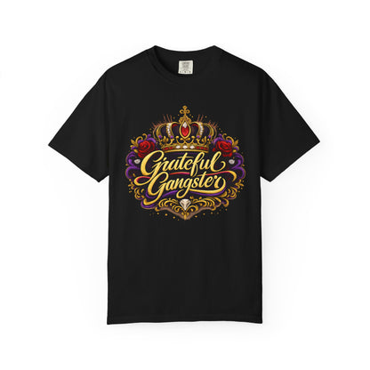 Grateful Gangster Graphic T-Shirt — Vintage Crown Script Tee