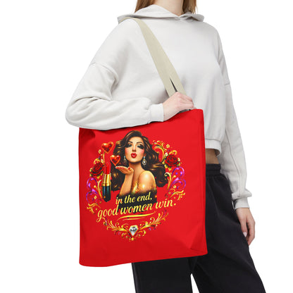 Good Women Win Tote Bag — Brunette