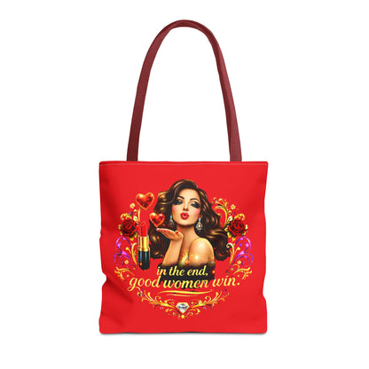 Good Women Win Tote Bag — Brunette