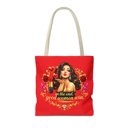 Good Women Win Tote Bag — Brunette