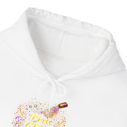 Hoodie — Wine & Flowers "Wine O'Clock" Floral Graphic