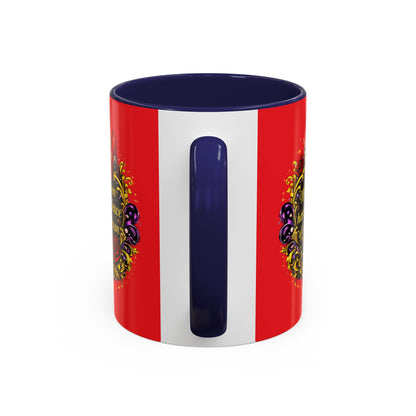 Coffee Mug — "May All Women Have the Confidence of a Mediocre Man" Red Accent