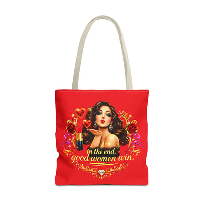 Good Women Win Tote Bag — Brunette
