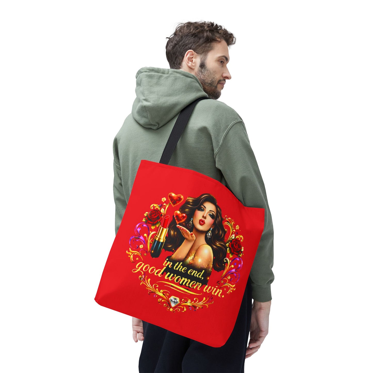 Good Women Win Tote Bag — Brunette